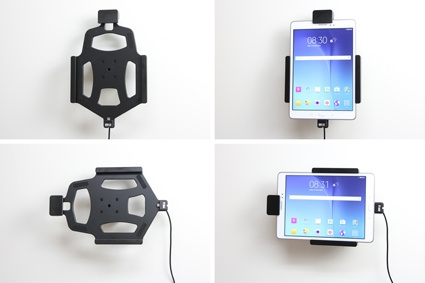 Brodit Hållare med fjäder-lås, Samsung Galaxy Tab A 9.7 