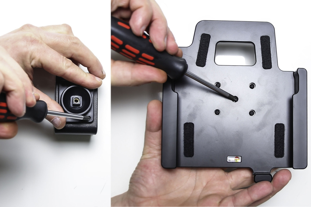 Brodit Passiv hållare med kulled, Samsung Galaxy Tab Active 2 SM-T390/SM-T395/3 SM-T570/SM-T575/5 SM-X300/SM-X306B