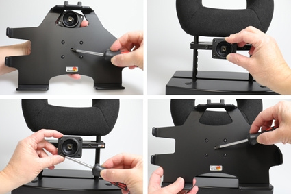 Brodit Passiv hållare med kulled, Samsung Galaxy Tab S4 10.5 SM-T830/SM-T835 