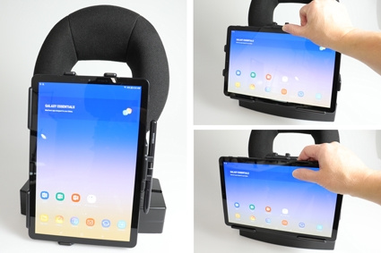 Brodit Passiv hållare med kulled, Samsung Galaxy Tab S4 10.5 SM-T830/SM-T835 