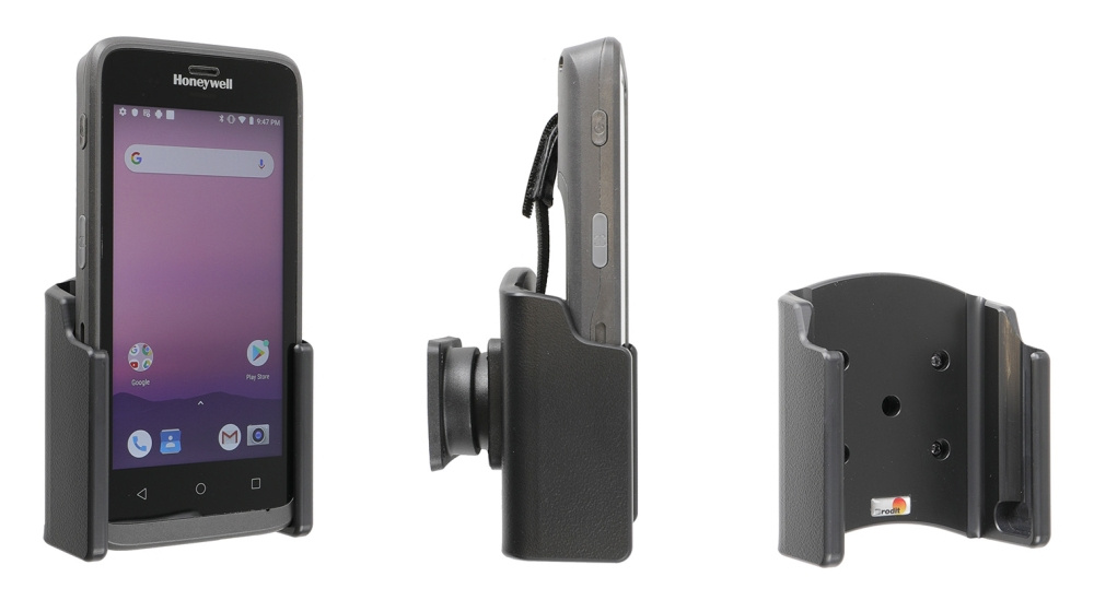 Brodit Passiv hållare med kulled, Honeywell EDA51 