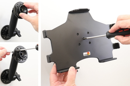 Brodit Passiv hållare med kulled, Samsung Galaxy Tab S5e 10.5 SM-T720/SM-T725 