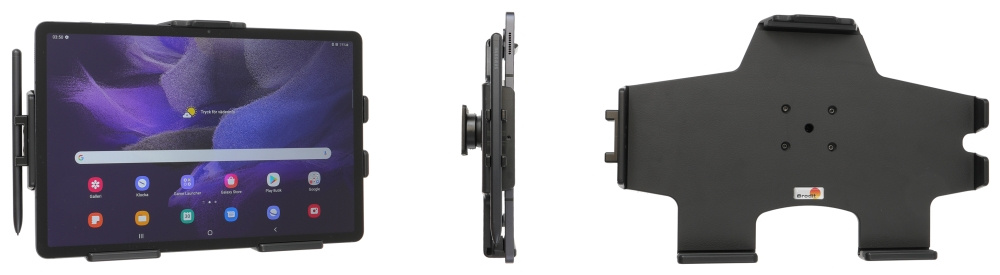 Brodit Passiv hållare med kulled, Samsung Galaxy Tab S7 FE SM-T733 