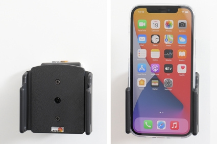 Brodit Passiv hållare med kulled, Apple iPhone 12/12 Pro/13/13 Pro/14 Pro/15/15 Pro/16/16 Pro/16e