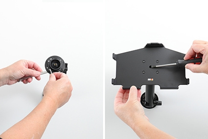 Brodit Passiv hållare med kulled, Lenovo Tab M8 HD TB-8505X (Micro-USB)/TB-8505XC (USB Type-C)