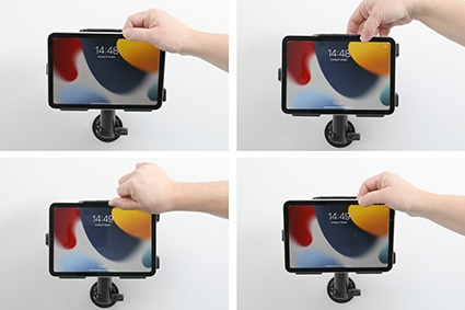Brodit Passiv hållare med kulled, Apple iPad Mini 6th Gen (A2567, A2568, A2569)/7th Gen 2024 (A2995, A2996)