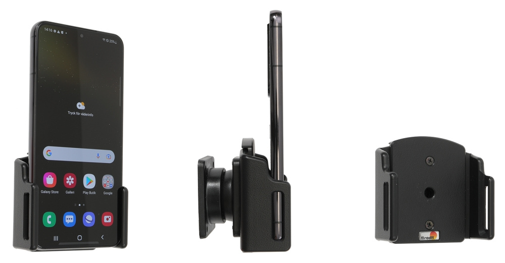 Brodit Passiv hållare med kulled, Samsung Galaxy S22 5G SM-S901B/SM-S901B/DS 