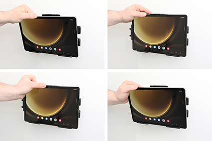 Brodit Passiv hållare med kulled, Samsung Galaxy Tab S9 FE SM-X51x 