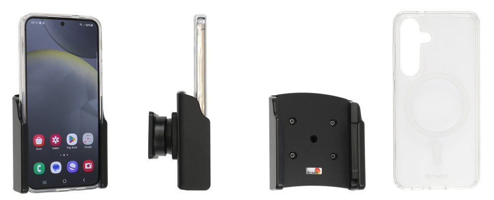 Brodit Mobilskal med Passiv hållare, Samsung Galaxy S24 SM-S921B/DS 