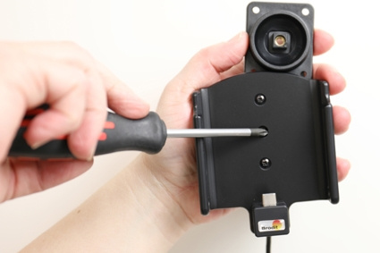 Brodit Aktiv hållare med cigg-kontakt, Nokia 8 