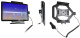 Brodit Aktiv hållare med cigg-kontakt, Samsung Galaxy Tab S4 10.5 SM-T830/SM-T835 Brodit Aktiv hållare med cigg-kontakt, Samsung Galaxy Tab S4 10.5 SM-T830/SM-T835