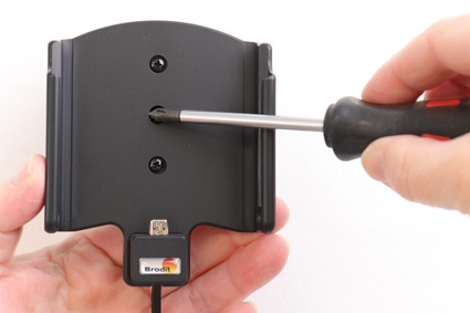 Brodit Aktiv hållare med cigg-kontakt, Samsung Galaxy A7 2018 (SM-A750) 