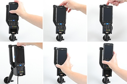 Brodit Aktiv hållare med cigg-kontakt, Denso BHT 1700 