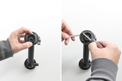 Brodit Aktiv hållare med cigg-kontakt, Honeywell EDA52/EDA57