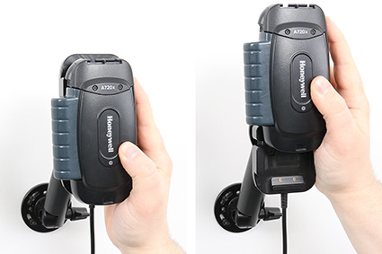 Brodit Aktiv hållare med cigg-kontakt, Honeywell A720x 