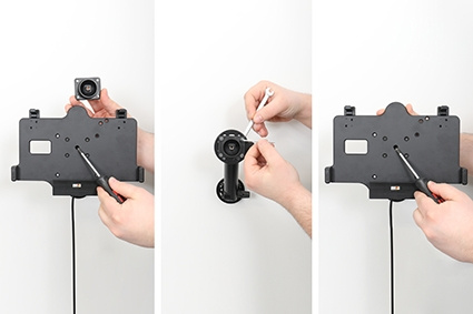 Brodit Aktiv hållare med cigg-kontakt, Samsung Galaxy Tab Active 3 SM-T570/SM-T575/5 SM-X300/SM-X306B