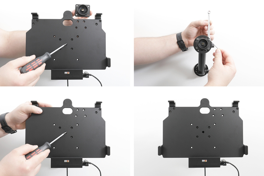 Brodit Aktiv hållare med cigg-kontakt, Samsung Galaxy Tab Active 5 Pro SM-X356B 