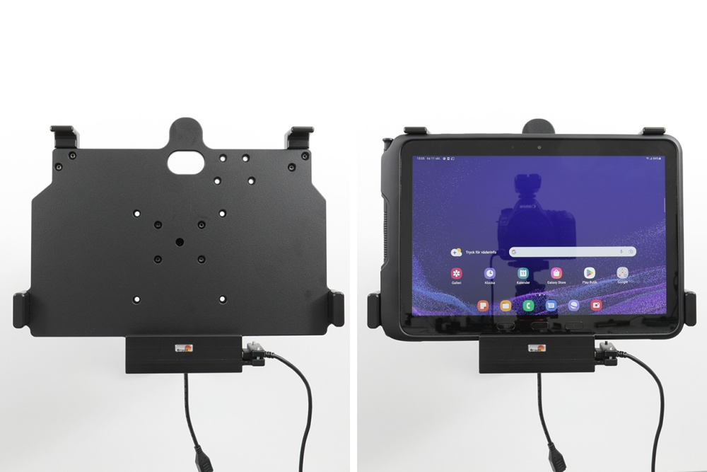 Brodit Aktiv hållare med cigg-kontakt, Samsung Galaxy Tab Active 5 Pro SM-X356B 