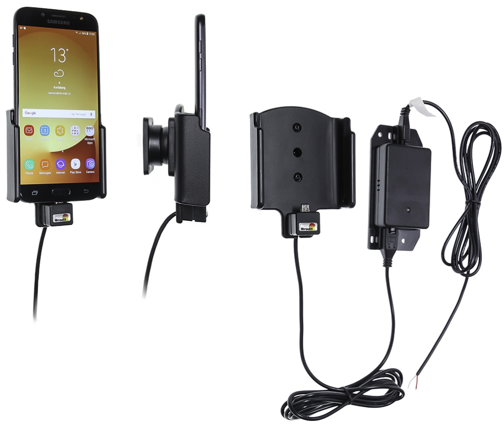 Brodit Aktiv hållare för fast installation, Samsung Galaxy J7 (2017) Sm-J730F 