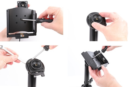 Brodit Aktiv hållare för fast installation, Honeywell EDA70/EDA71