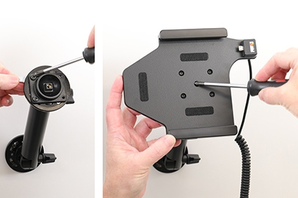 Brodit Aktiv hållare för fast installation, Huawei MediaPad M5 Lite 8