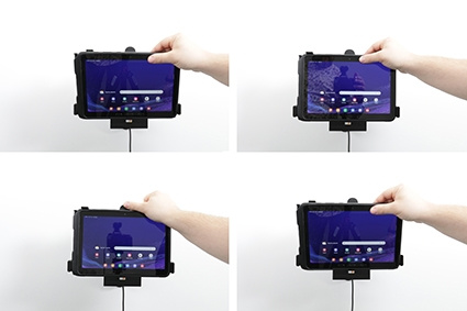 Brodit Aktiv hållare för fast installation, Samsung Galaxy Tab Active 4 Pro SM-T630/SM-T636 