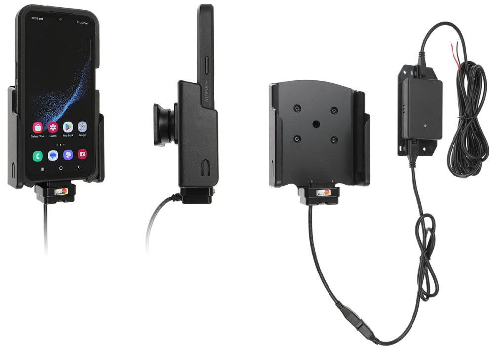 Brodit Aktiv hållare för fast installation, Samsung Galaxy Xcover 6 Pro 