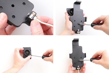 Brodit Hållare för Kabelanslutning, Apple iPhone 11/XR