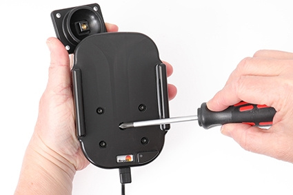 Brodit Qi trådlös aktiv hållare för fast installation, Samsung Galaxy S10 