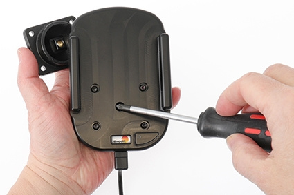 Brodit Qi trådlös aktiv hållare för fast installation, Apple iPhone 12 Mini 