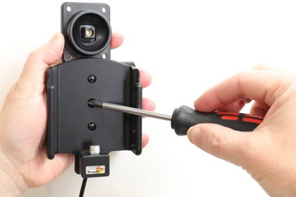 Brodit Aktiv hållare med USB-kabel och cigg-adapter, Samsung Galaxy S9 