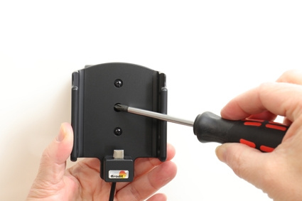 Brodit Aktiv hållare med USB-kabel och cigg-adapter, Samsung Galaxy S9 