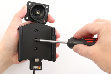 Brodit Aktiv hållare med USB-kabel och cigg-adapter, Samsung Galaxy S10e 