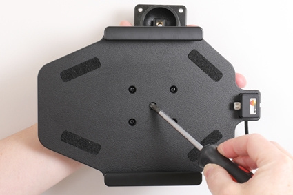 Brodit Aktiv hållare med USB-kabel och cigg-adapter, Samsung Galaxy Tab A 8.0 (2019 SM-T290/SM-T295) 