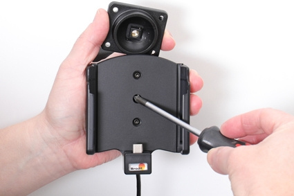 Brodit Aktiv hållare med USB-kabel och cigg-adapter, Samsung Galaxy Xcover Pro SM-G715 