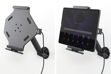 Brodit Aktiv hållare med USB-kabel och cigg-adapter, Samsung Galaxy Tab S7 FE SM-T733 