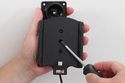 Brodit Aktiv hållare med USB-kabel och cigg-adapter, Samsung Galaxy Note 20 Ultra 5G 