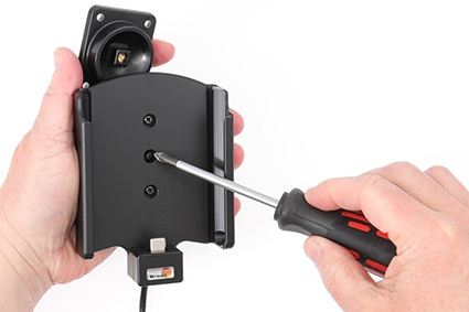 Brodit Aktiv hållare med USB-kabel och cigg-adapter, Samsung Galaxy A72 SM-A725F/DS 