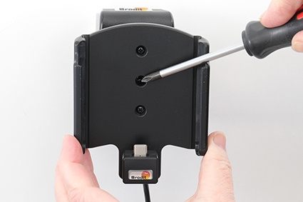 Brodit Aktiv hållare med USB-kabel och cigg-adapter, Samsung Galaxy S22+ 5G (SM-S906B/SM-S906B/DS) 