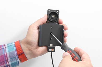 Brodit Aktiv hållare med USB-kabel och cigg-adapter, Samsung Galaxy A53 5G SM-A536B/DS 