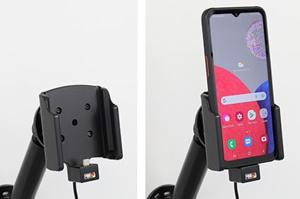 Brodit Aktiv hållare med USB-kabel och cigg-adapter, Samsung Galaxy Xcover 6 Pro 