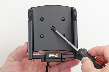 Brodit Aktiv hållare med USB-kabel och cigg-adapter, Samsung Galaxy Xcover 6 Pro 