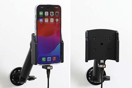 Brodit Mobilskal med Aktiv hållare och billaddare, Apple iPhone 15 Plus 