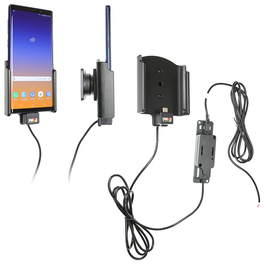 Brodit Aktiv hållare för fast installation, Samsung Galaxy Note 9 