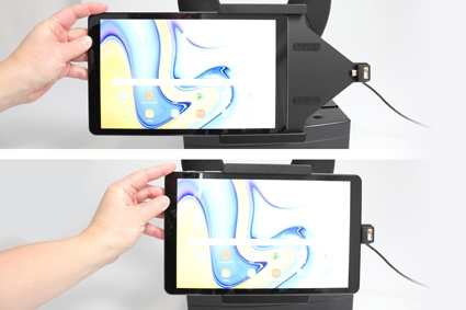 Brodit Aktiv hållare för fast installation, Samsung Galaxy Tab A 10.5 SM-T590/SM-T595 