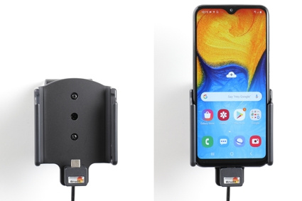 Brodit Aktiv hållare för fast installation, Samsung Galaxy A20e (SM-A202) 