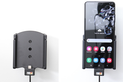 Brodit Aktiv hållare för fast installation, Samsung Galaxy S20 Ultra 5G (SM-G988B)/S21 Ultra 5G SM-G9988/DS