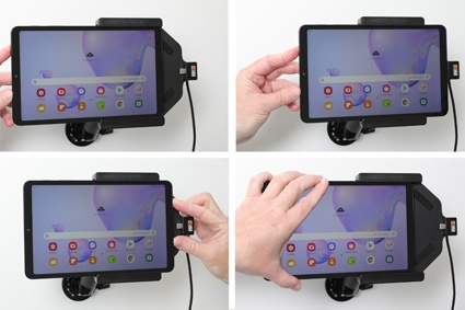 Brodit Aktiv hållare för fast installation, Samsung Galaxy Tab A 8.4 (2020) SM-T307 