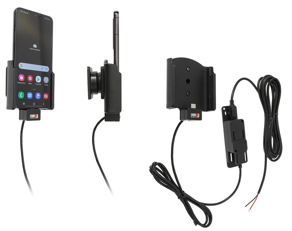 Brodit Aktiv hållare för fast installation, Samsung Galaxy S22 5G SM-S901B/SM-S901B/DS 