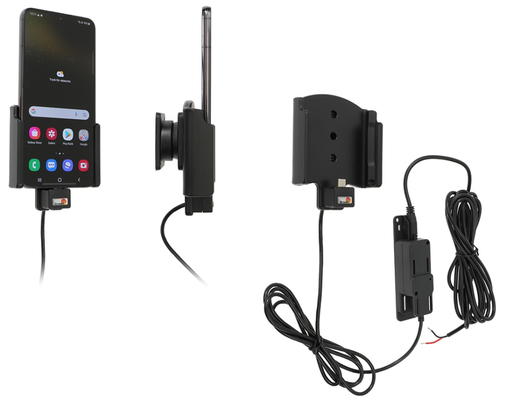 Brodit Aktiv hållare för fast installation, Samsung Galaxy S22+ 5G (SM-S906B/SM-S906B/DS) 